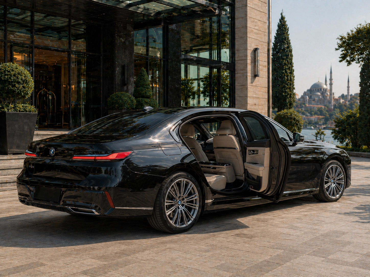 İstanbul şoförlü üst segment VIP sedan (BMW 7 Serisi filo seçeneği) – VipCar Rentals