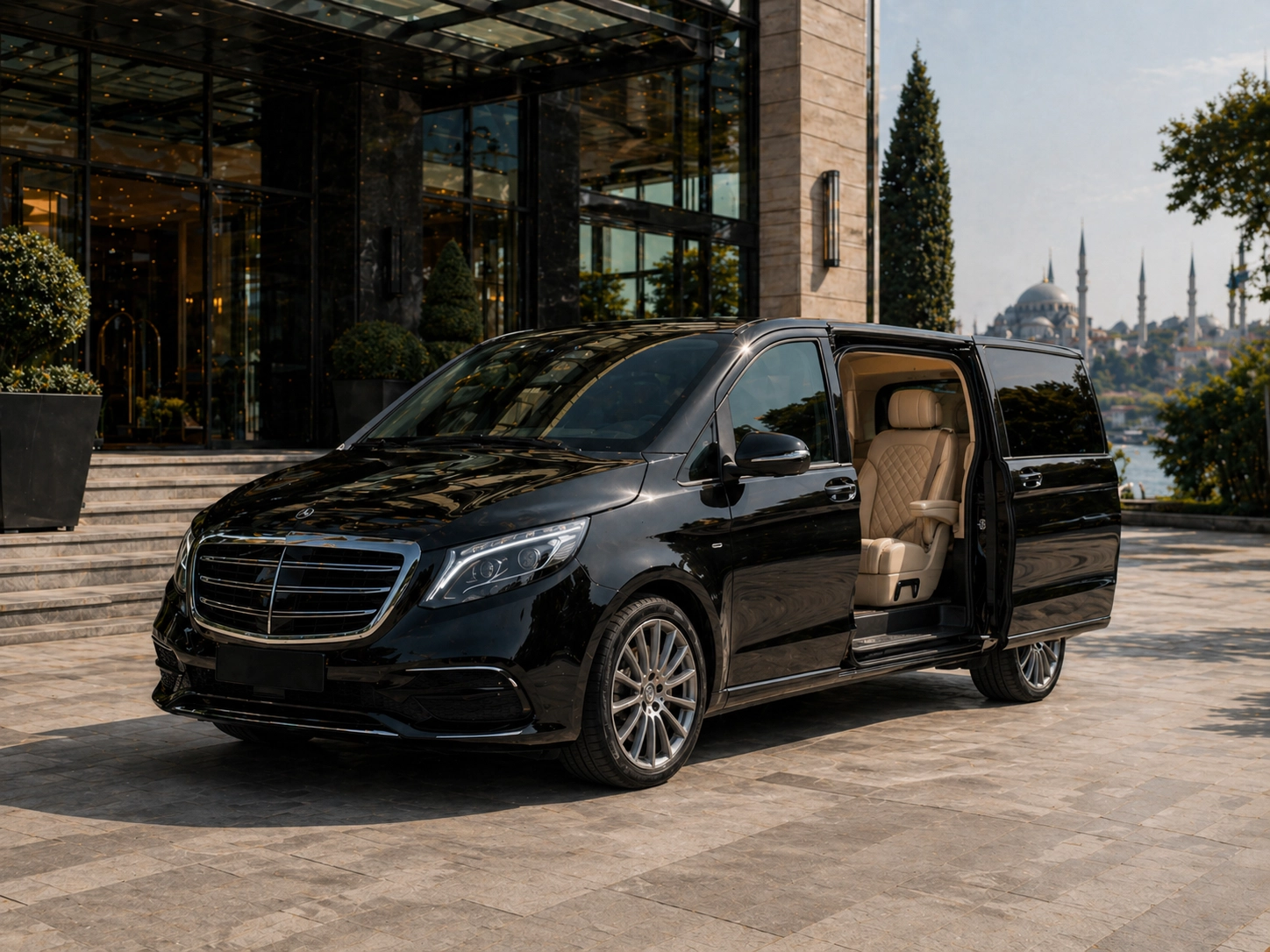 Mercedes Vito VIP İstanbul havalimanı transfer – geniş bagaj, kurumsal karşılama